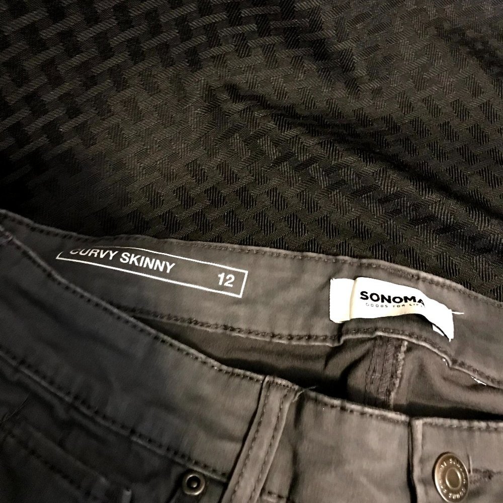 Sonoma Gray Skinny Jeans